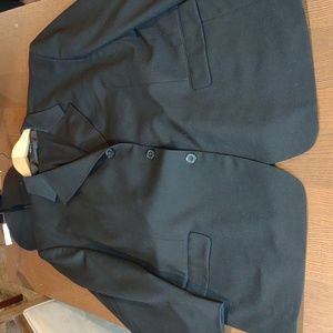 Executive Styled ZAGATO Black Suit SIZE 48R